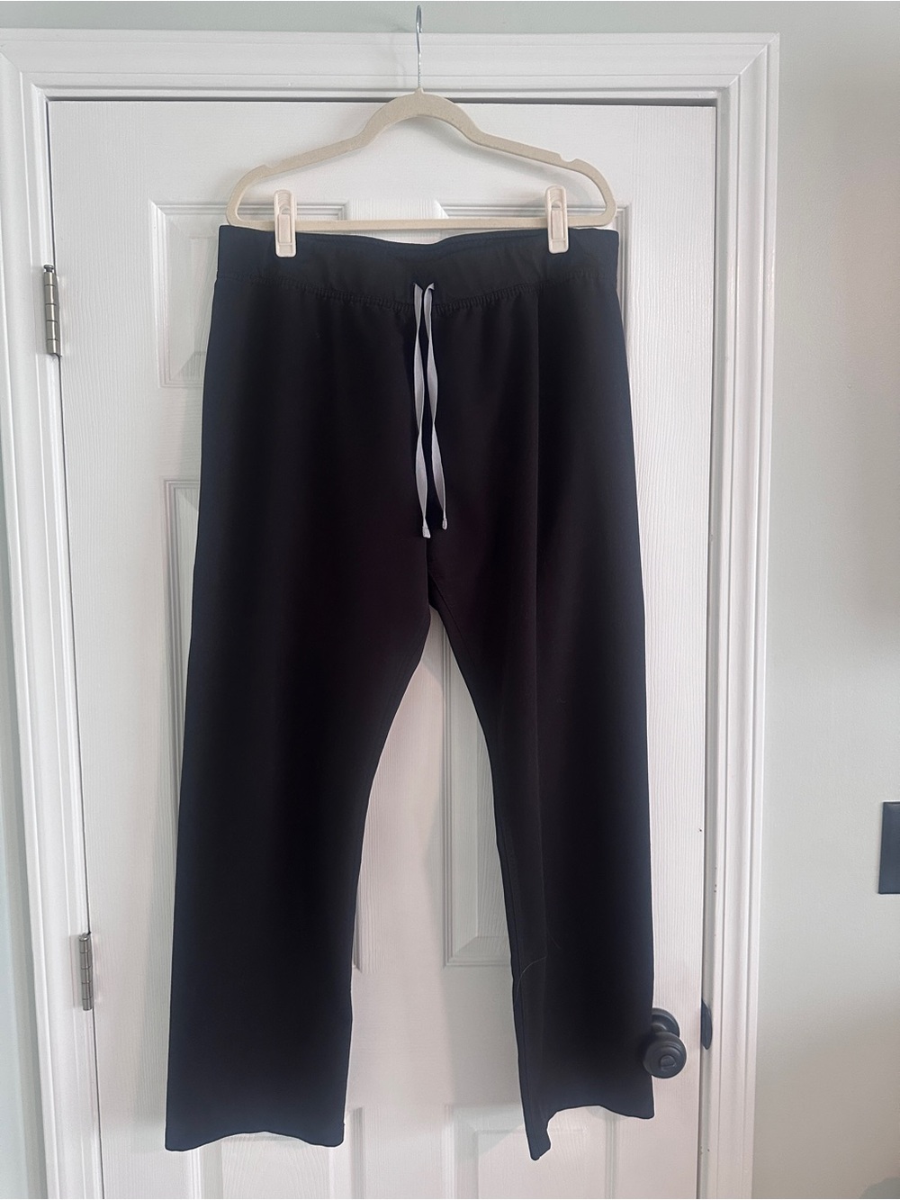 Figs Livingston Black Scrub Pants XL